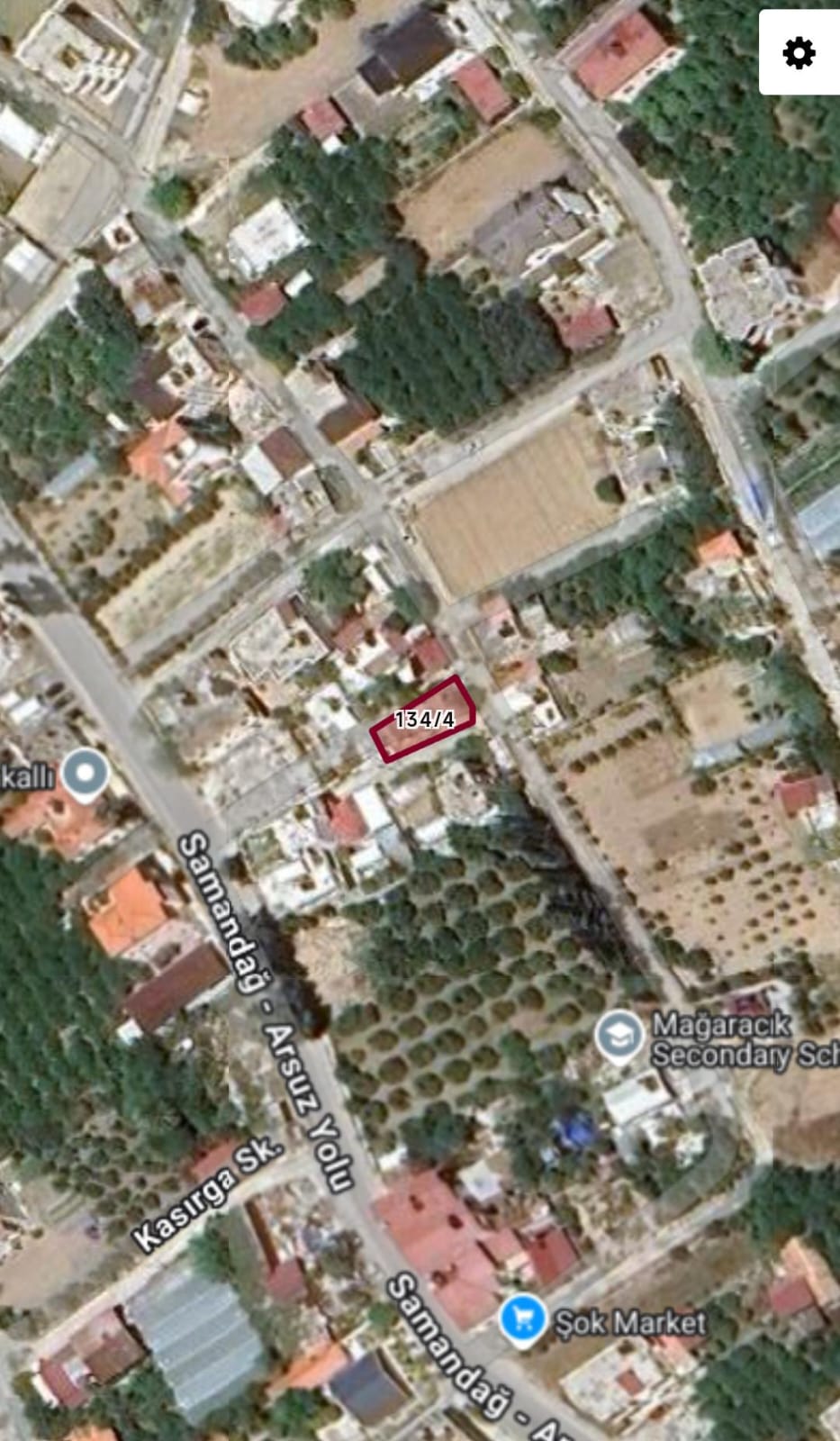 Satılık bitişik 2 parsel 387 M²  Hatay / Samandağ / Mağaracık Mh. - HATAY SAMANDAĞ fotoğraf 3